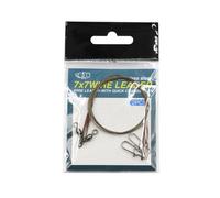 Zqxnt Fil de pêche en acier inoxydable de qualité supérieure - Construction résistante à la torsion - Plusieurs tailles - Idéal pour les grands pêcheurs à la ligne - Fil d'acier pour la pêche