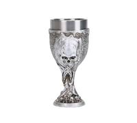 Zqxnt Gobelet en acier inoxydable avec poignée ergonomique et anti-rouille - Motif squelette gothique - Pour fête d'Halloween - Gobelet décoratif pour camping et pubs