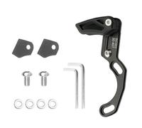 Zqxnt Guide de chaîne de vélo à disque unique en alliage d'aluminium pour vélos de route, stabilisateur d'installation facile, compatibilité avec cadre de lit dans le monde entier