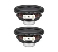 Zqxnt Haut-parleurs 15 W 4 Ohm 2,68 pouces Gamme complète 68 mm Double Aimants Woofer Structure Haute Puissance Sortie IPX7 Étanche ABS Métal Néodyme