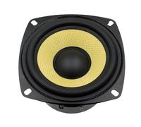 Zqxnt Haut-parleurs de qualité studio de 10,2 cm avec aigus améliorés et structure de moteur en métal robuste compact pare-balles en tissu à membrane