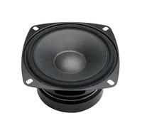 Zqxnt Haut-parleurs de qualité studio de 10,2 cm avec aigus améliorés et structure de moteur en métal robuste compact pare-balles en tissu à membrane