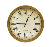 Zqxnt Horloge murale d'inspiration vintage - Coffre-fort pour argent et bijoux - Avec compartiment caché - Récipient sécurisé pour espèces