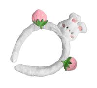 Zqxnt Joli serre-tête en peluche pour femmes et adolescentes pour laver le visage, fête d'anniversaire, rassemblement, accessoire pour cheveux