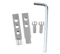 Zqxnt Kit de démontage de vis à double tête efficace pour extraire facilement les vis cassées pour différents besoins de réparation Outil de retrait de vis