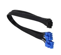 Zqxnt Le cordon d'alimentation flexible GPU 8 broches 16 broches prend en charge la construction anti-interférence pour un transfert d'énergie stable des lignes d'alimentation GPU pour un espace