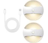 Zqxnt Lot de 2 outils de déni requis pour rayonnements nocturnes avec dos adhésif puissant Placement flexible pour différents endroits couloir lampe de chevet