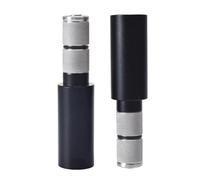 Zqxnt Lot de 2 rallonges de guidon de vélo pliables ergonomiques pour VTT et trajets quotidiens en aluminium