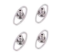 Zqxnt Lot de 4 fermoirs de boucles d'oreilles confortables et élégants pour un usage quotidien