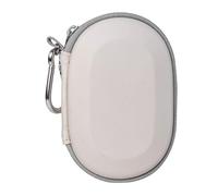 Zqxnt Mallette de rangement semi-étanche pour porte-coque avec fermetures éclair solides et design facile d'accès, blanc