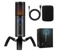 Zqxnt Microphone pour équipement de vlogging avec port de type C utilisé comme lecteur et enregistreur microscope portatif pour ordinateur pour adultes
