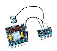 Zqxnt Module de préampli amplificateur 8-36 V avec contrôle du son DSP pour karaoké et home cinéma