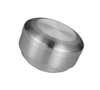 Zqxnt Plat à riz isotherme en acier inoxydable avec couvercle - Bol à soupe à double paroi pour la préparation des repas en famille et la cuisine - Récipient en métal de qualité alimentaire