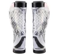 Zqxnt Poignées de guidon de vélo de montagne, serrures bilatérales, poignées de vélo de route, faciles à installer, doubles verrous sur les vélos, poignées de cyclisme confortables