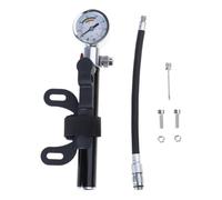 Zqxnt Pompes à main pour vélos de montagne, pompes à montage sur cadre, pompes à air de 120 psi, avec manomètre, jauge de pression des pneus de vélo