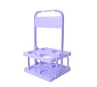 Zqxnt Porte-boisson pliable pour 4 bouteilles - Utilisation en extérieur - Robuste et design - Pour sodas