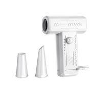 Zqxnt Puissant ventilateur moteur sans balais avec vitesses réglables pour une utilisation en extérieur éclairage LED 130 000 tr/min souffleur d'air violent turbos portatifs