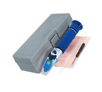 Zqxnt Réfractomètre de salinité pour aquariums d'eau de mer Mesure précise avec réglage automatique de la température Testeur d'aquarium d'eau salée