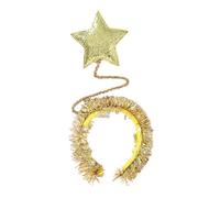 Zqxnt Serre-tête à paillettes en forme d'étoile - Joli serre-tête - Pour couple et enfant