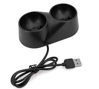 Zqxnt Station d'accueil portable 2 en 1 pour chargeur de manette pour Move Support de charge pour contrôleurs MOVE Chargeur de réalité virtuelle