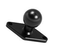 Zqxnt Systèmes de moto à tête sphérique de 2,5 cm - Installation facile pour cardan - Adaptateur creux - Accessoire à double bras sphérique