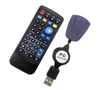 Zqxnt Télécommande USB Récepteur PC Portable Contrôle multimédia pour systèmes IR pour ordinateur portable