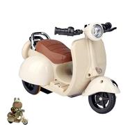 Zqxnt Trottinette rotative pour cochons d'Inde, jouet de moto avec lumières et musique en forme de cage, décoration de cage, moto électrique