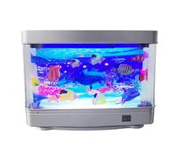 Zqxnt Veilleuse USB LED en forme de poisson - Design réaliste - Décoration attrayante pour chambre à coucher, salon, étude, chambre à coucher, poisson d'ambiance
