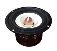 Zqxnt Woofer à cône en aluminium haute fidélité de 10,2 cm pour les systèmes de musique à domicile et les haut-parleurs projetant un son de qualité supérieure