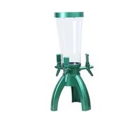 ZQXYXFUS Distributeur De Bière À Tour avec Tube De Refroidissement Et 3 Robinets, Distributeur De Boissons À Tour De Bière Pression À Domicile, pour Bar, Maison, Fêtes, Buffet, Restaurant(Green)