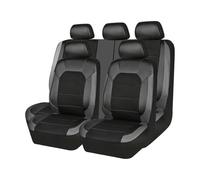 ZQYCD 9 Pièces Housses de Siège de Voiture pour Ford Focus St Line St Line MK4 Station Wagon 2004-2023 2024, Universel Protection Siège Housse Respirant Imperméable Interieur Accessoires,D/Gray