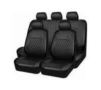 ZQYCD Voiture Ensembles De Housses Siège pour VW Tiguan R-Line 2019-2023, Cuir Housses Siège Avant Et Arrière ImperméAble Confortable Interieu Accessoire,A/9pcs Set Grey