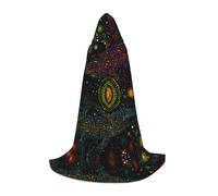 ZQYTGFDC Cape à capuche crocodile à pois colorés M pour adolescents avec pour costumes d'Halloween et cosplay