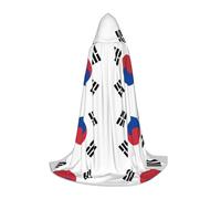 ZQYTGFDC Cape à capuche drapeau de la République de Corée S pour adolescentsCape avec pour Halloween Cosplay Costumes