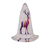 ZQYTGFDC Dopamine Elk L Cape à capuche pour adolescents/déguisement d'Halloween