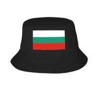 ZQYTGFDC El Salvador Chapeau de pêcheur pour adulte, chapeau de pêcheur pour l'extérieur, l'été, les voyages, la randonnée, la plage, Drapeau bulgare, taille unique