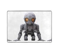 ZQYTGFDC Grand tapis en peluche à poils longs super doux antidérapant en flanelle pour chambre à coucher, salon, chambre d'enfant, lavable avec envers en caoutchouc - 203,2 x 147,3 cm