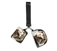 ZQYTGFDC Lot de 2 porte-clés pour femme Motif hérisson mignon Rouge à lèvres