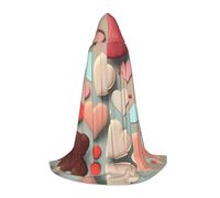 ZQYTGFDC Love Pattern L Cape à capuche pour adolescentsCape avec pour Halloween Cosplay Costumes