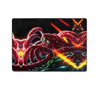 ZQYTGFDC Mutant Grand tapis en peluche à poils longs super doux antidérapant en flanelle pour chambre à coucher, salon, crèche, lavable, avec envers en caoutchouc - 203,2 x 147,3 cm