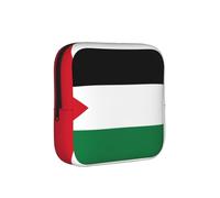 ZQYTGFDC Pochette d'hygiène féminine drapeau de l'État de Palestine, capacité de 6 à 10 blocs, petit organisateur pour sac à main, valise, cadeau pour filles et femmes