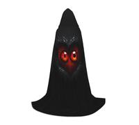ZQYTGFDC Red Eyes in love L Cape à capuche pour adolescentsCape avec pour Halloween Cosplay Costumes