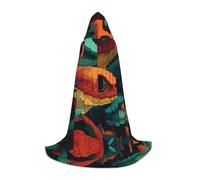 ZQYTGFDC Snakes are coming out S Cape à capuche pour adolescents Cape avec pour Halloween Cosplay Costumes