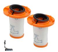 ZR009014 Lot de 2 filtres de rechange pour aspirateur Rowenta X-Force Flex 13.60 RH9A36WV/ X-Force Flex 12.60 RH98A8WO/16.60 RH9CD9E0/14.80 RH9B74WO