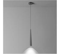 ZR98US 10W Dimmable Industrial Linear MI-NI Pendant Spot Long Tube Ceiling Hanging Light Bar Compatible with Kitchen Sink, Bedroom, Bedside, Dining Room, Chandelier