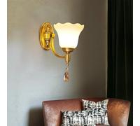 ZR98US American Brass Indoor Living Room Bedroom Bedside Hallway Wall Lamp, Chandelier