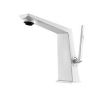 ZR98US Basin Faucet Bathroom Sink Mixer Tap with Honeycomb Aerator Adjustable Hot and Cold 59A Brass