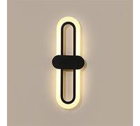 ZR98US Bedroom Bedside Minimalist Living Room Background Three-Color Light-Changing Wall Aisle Balcony Lamp, Chandelier