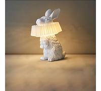 ZR98US bedrooms Lamps for Living Room Tulip Lamp Bedroom Bedside Rabbit Children's Minimalist Modeling Creative Table Lamp(Color:B,Size:)