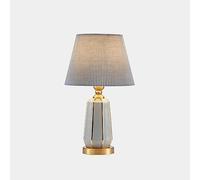 ZR98US Bedside for Bedroom lampsNew Chinese -Style Minimalist Retro Ceramics Table Lamp Villa Clubhouse Porch Decoration(Color:A,Size:)